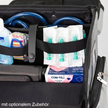 Arztrucksack COMFORT weinrot DÜRASOL widerstandsfähig und wasserabweisende Oberfläche