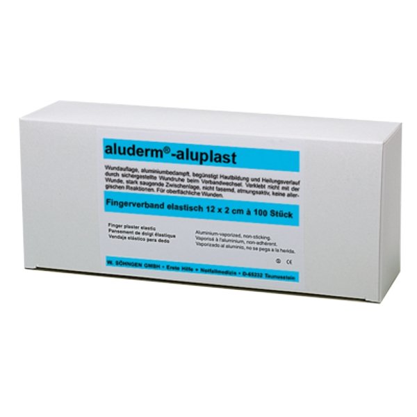 aluderm-aluplast Fingerverband SÖHNGEN elastisch 12 x 2 cm 100 Stück