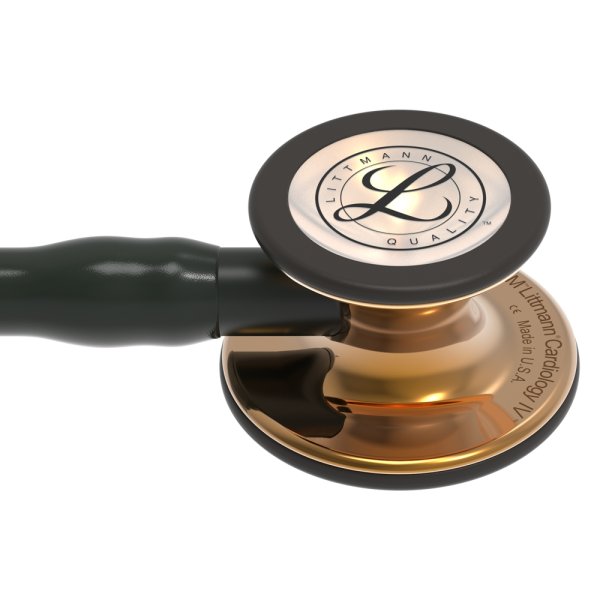 Cardiology IV Stethoskop 6180 schwarz 3M Littmann Limited Edition in poliertem Kupfer