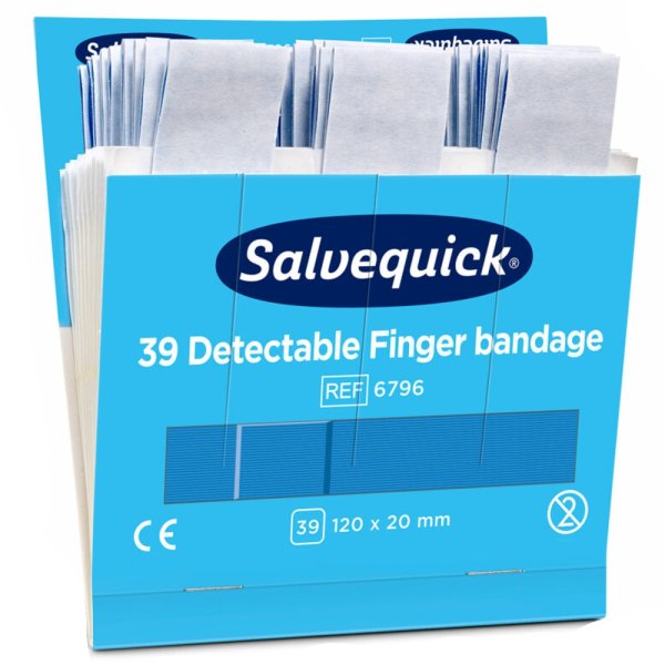 Sofortpflaster REF 6796 Fingerverband detektierbar CEDERROTH für Pflasterspender Salvequick CAP