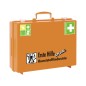 Preview: Erste Hilfe Koffer SPEZIAL Kunststoffindustrie SÖHNGEN Verbandkasten MT-CD orange