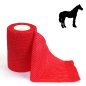 Preview: VliVet Klauenbandage rot 7,5 cm x 4,5 m HOLTHAUS selbsthaftende Bandage