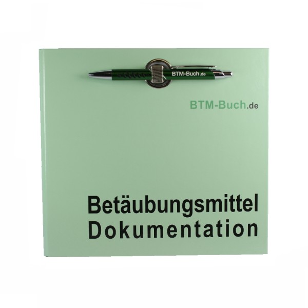 Schreibmappe und Personenbezogenes BTM-Buch 50 Stück