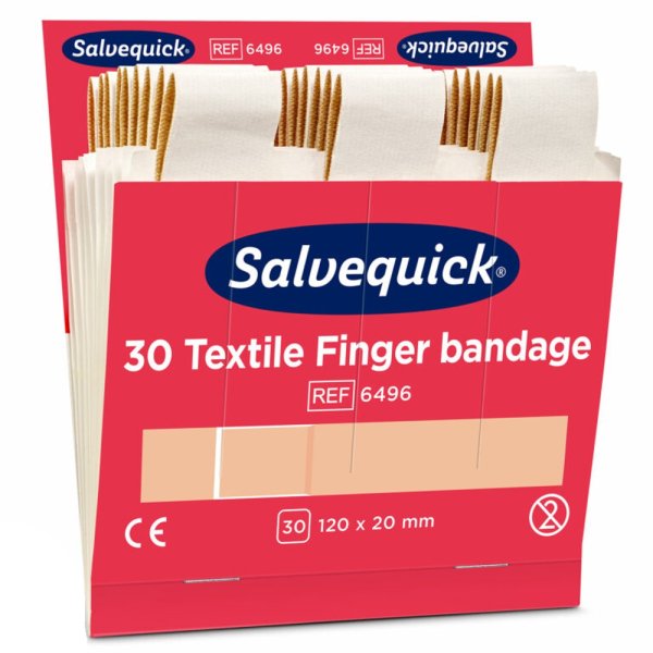 Sofortpflaster REF 6496 Fingerverband elastisch CEDERROTH für Pflasterspender Salvequick